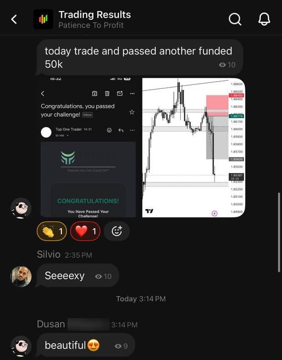 A funded 50K challenge, passed